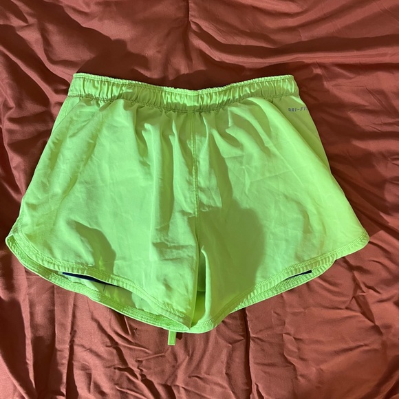 Nike Neon Drifit Running Shorts - Picture 3 of 3